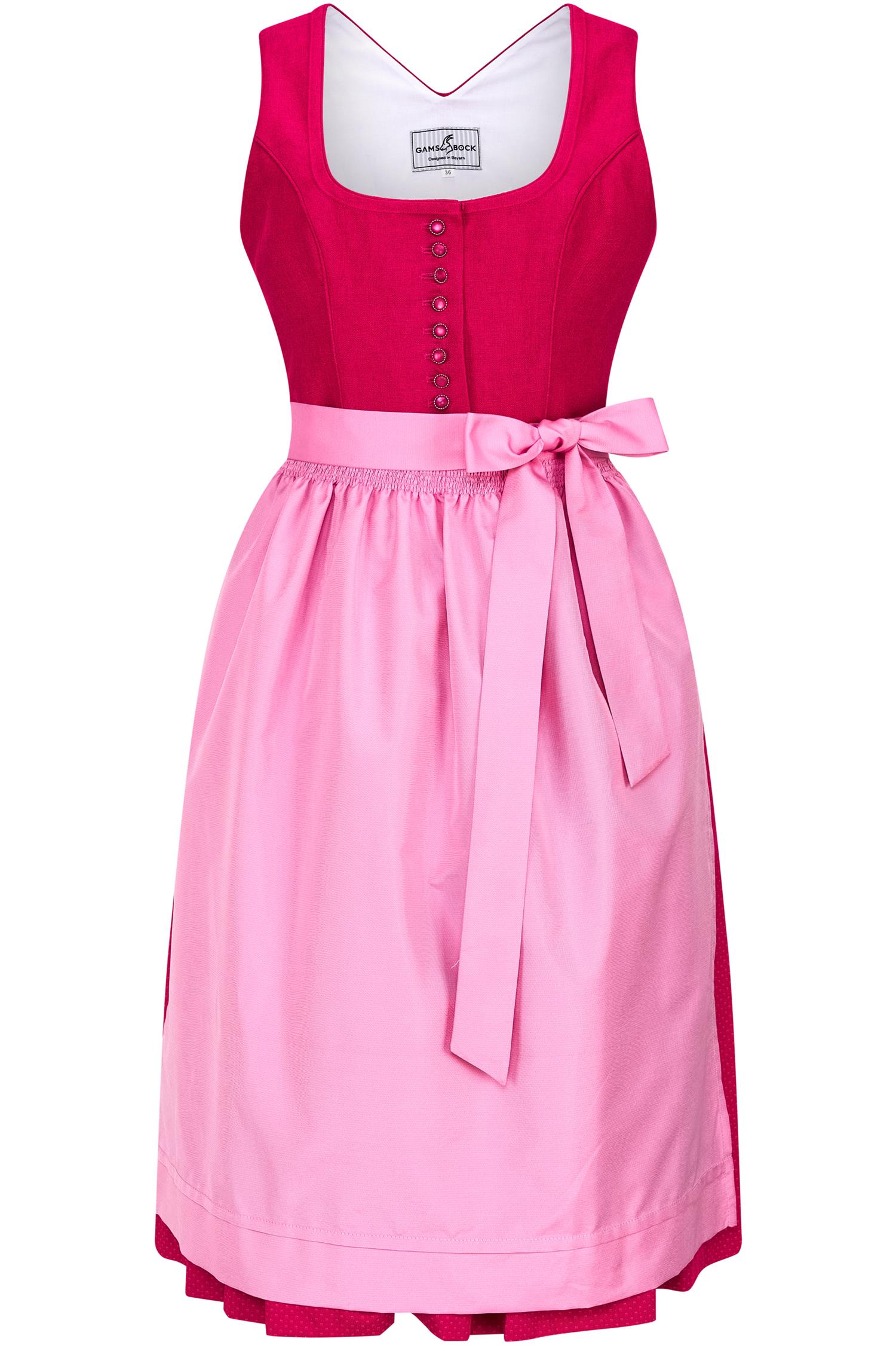 Pinkes Dirndl Paulina von Gamsbock